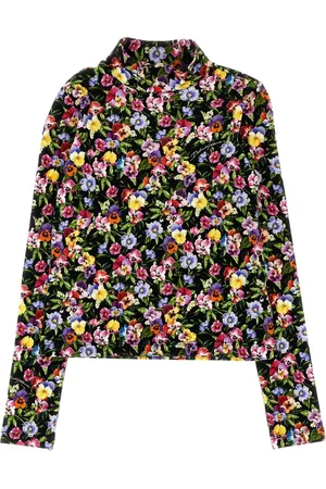 Dolce & Gabbana Top mit Blumen-Print
