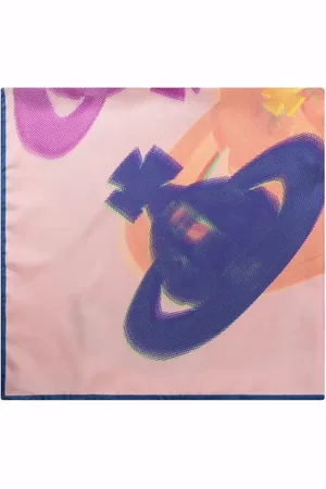 Vivienne Westwood Schal mit Orb-Print