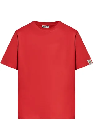 Bally T-Shirt mit Wappen-Patch