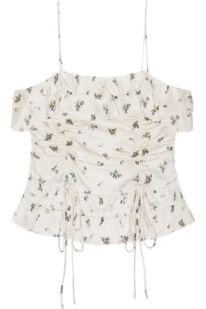 Ganni Drapiertes Top
