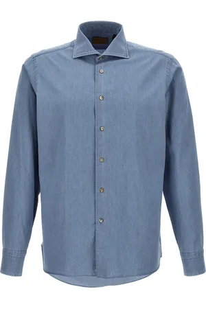 Borriello Hemd aus Chambray