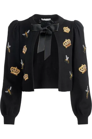 ALICE+OLIVIA Cardigan mit Schleifenverschluss