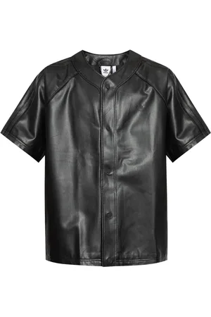 adidas Hemd aus Faux-Leder