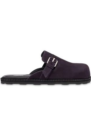 Moschino Mules aus Wildleder