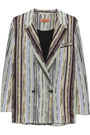 Missoni Gestreiftes Lamé-Sakko
