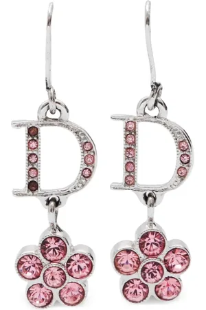 Dior 2000s Flower Ohrringe