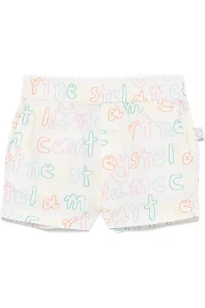 Stella McCartney Shorts mit Logo-Print