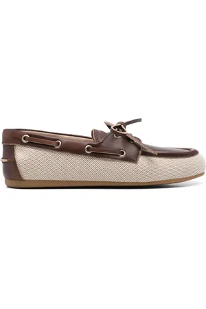 Miu Miu Loafer aus Canvas