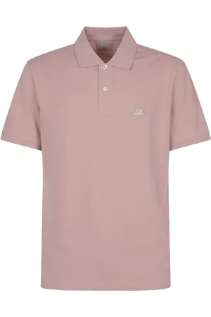 C.P. Company Poloshirt mit Logo-Patch