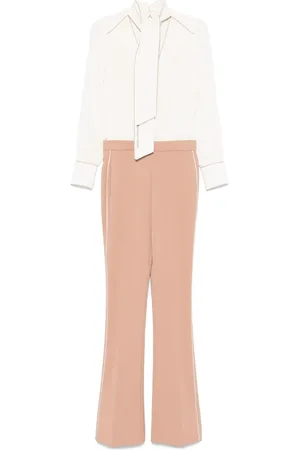 Elisabetta Franchi Jumpsuit mit Paspeln