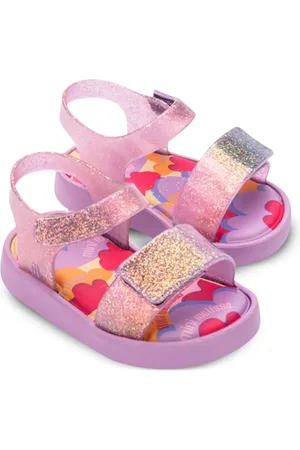 Melissa Sandalen mit Glitter-Detail
