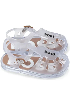 HUGO BOSS Sandalen mit Logo-Print