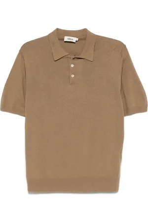 ALTEA Fein gestricktes Poloshirt