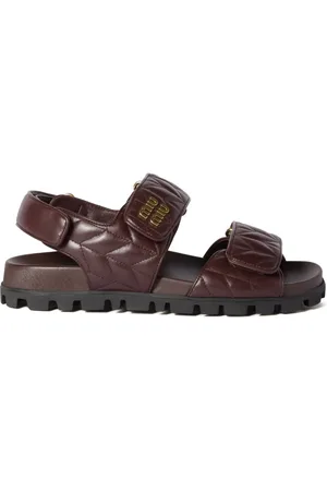 Miu Miu Sandalen aus Leder