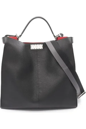 Fendi 2010 Peekaboo x-Lite Schultertasche