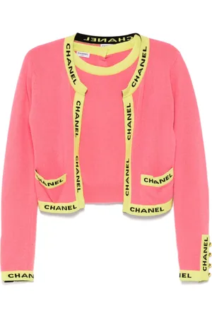 CHANEL 1990-2000s Twinset mit kurzen Ärmeln