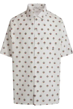 Bally Bowlinghemd mit Crest-Print