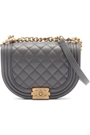 CHANEL 2021 Round Boy Umhängetasche