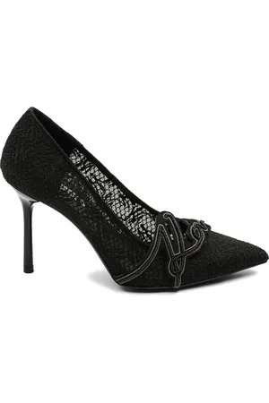 Karl Lagerfeld Pumps mit Logo-Applikation 100mm