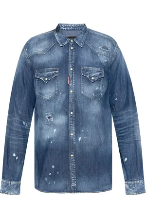 Dsquared2 Klassisches Jeanshemd