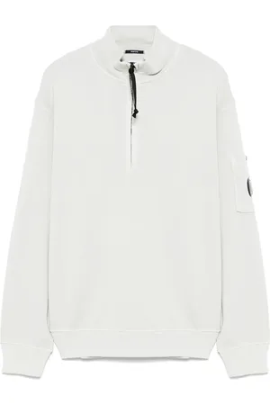 C.P. Company Sweatshirt mit Linsen-Detail