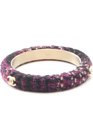CHANEL 1986-1988 Tweed-Armreif