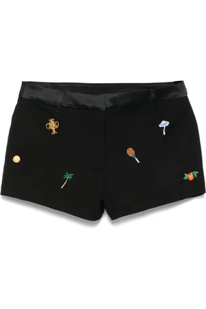 Casablanca Shorts mit Stickerei