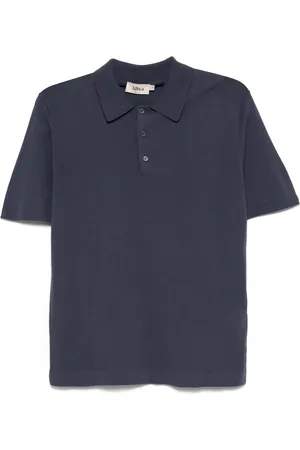 ALTEA Fein gestricktes Poloshirt