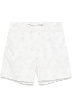 ELEVENTY Badeshorts mit Blumen-Print