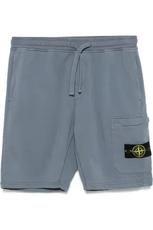 Stone Island Joggingshorts mit Kompass-Patch