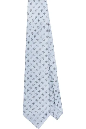 LUIGI BORRELLI NAPOLI Jacquard-Krawatte mit Paisleymuster