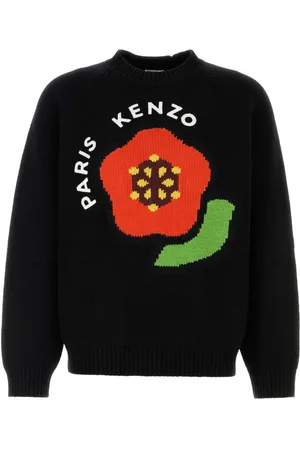 Kenzo Pullover mit Boke Flower-Intarsie