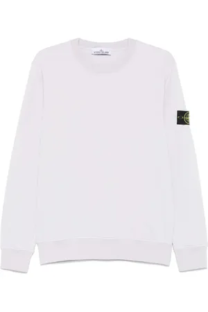 Stone Island Sweatshirt mit Kompass-Patch