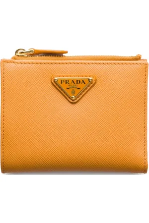 Prada Kleines Portemonnaie aus Saffiano-Leder