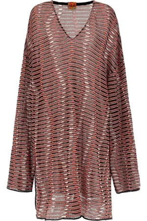 Vitelli Pullover aus Wave-Jacquard