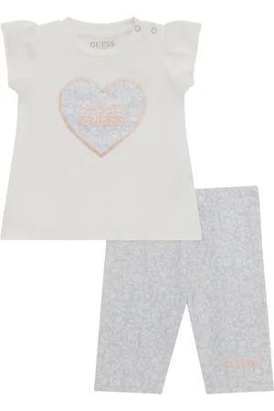 Guess Hosen-Set mit Logo-Applikation