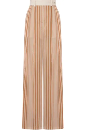 Alberta Ferretti Gestreifte Palazzohose