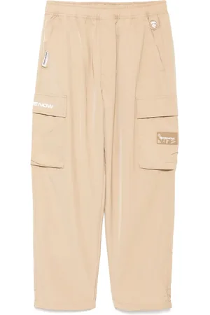 A Bathing Ape Cargohose mit Moonface-Logo