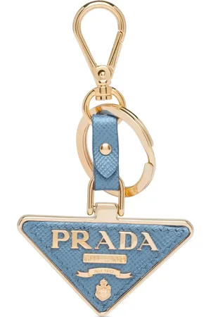 Prada Schlüsselanhänger aus Saffiano-Leder