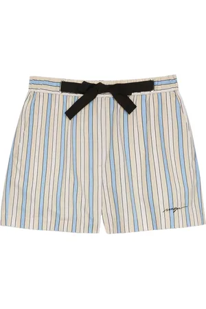 Msgm Gestreifte Shorts