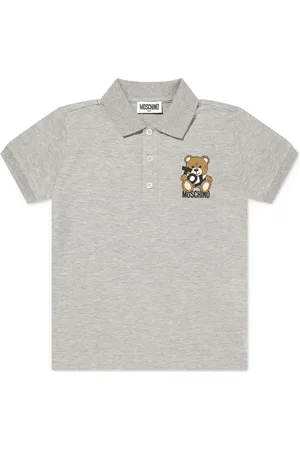 Moschino Poloshirt mit Teddy-Print
