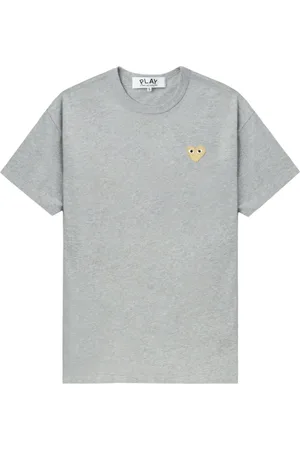 Comme des Garçons T-Shirt mit Herz-Patch
