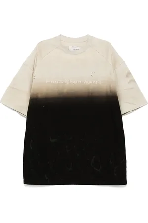 Feng Chen Wang T-Shirt mit Logo-Patch