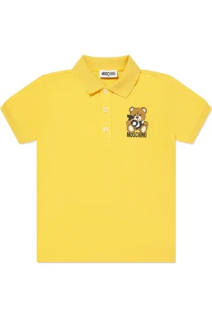 Moschino Poloshirt mit Teddy-Print
