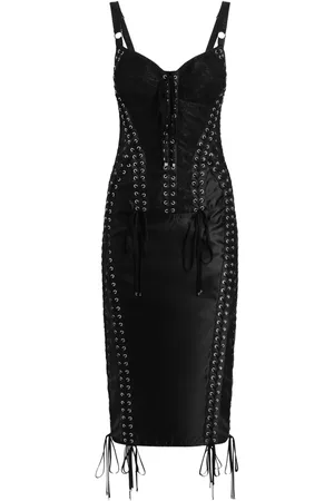 Dolce & Gabbana Midikleid mit Einsätzen