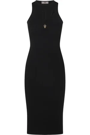 Elisabetta Franchi Midikleid mit Cut-Outs