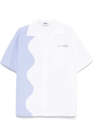 Msgm Hemd mit Streifendetail