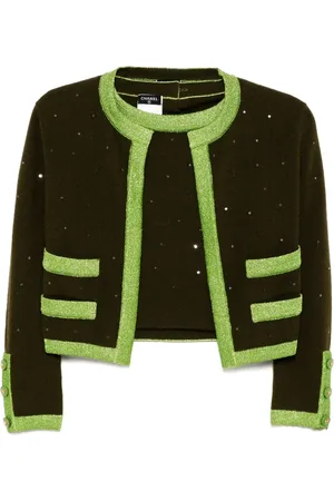 CHANEL 1996 Twinset mit kurzärmeligem Oberteil