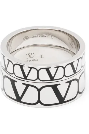 VALENTINO GARAVANI VLogo Ring (2er-Set)