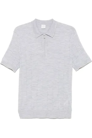 ELEVENTY Poloshirt aus geripptem Strick